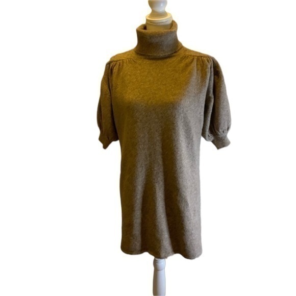 Zara Short Sleeve Mini Sweater Dress - Picture 1 of 5